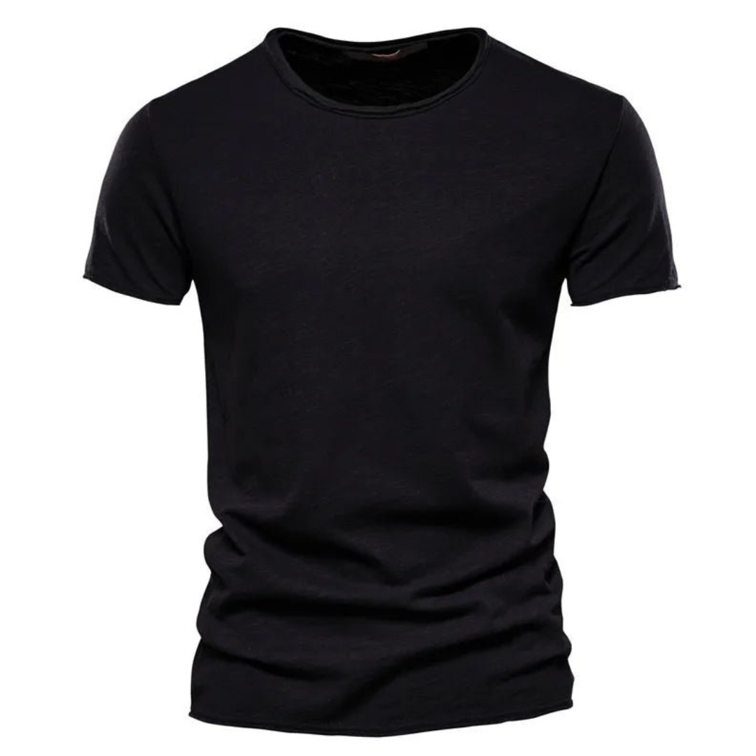 Gabriel | Stilfuld T-shirt med rund hals