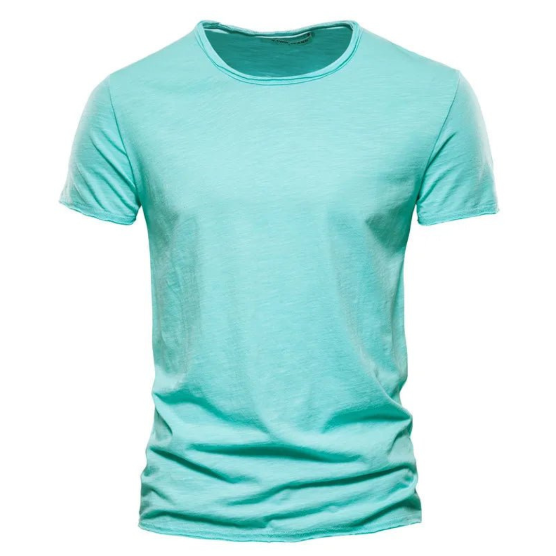 Gabriel | Stilfuld T-shirt med rund hals