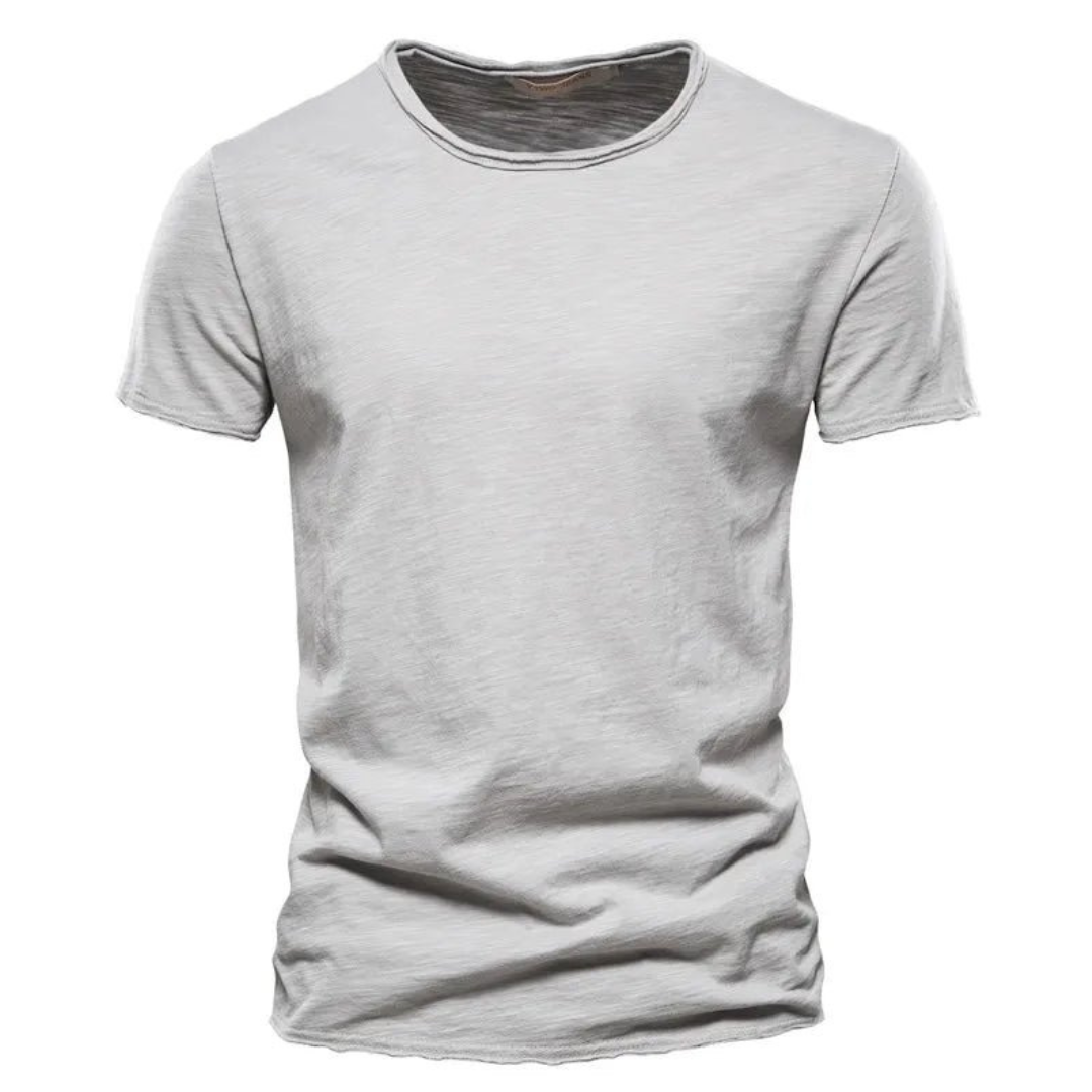 Gabriel | Stilfuld T-shirt med rund hals