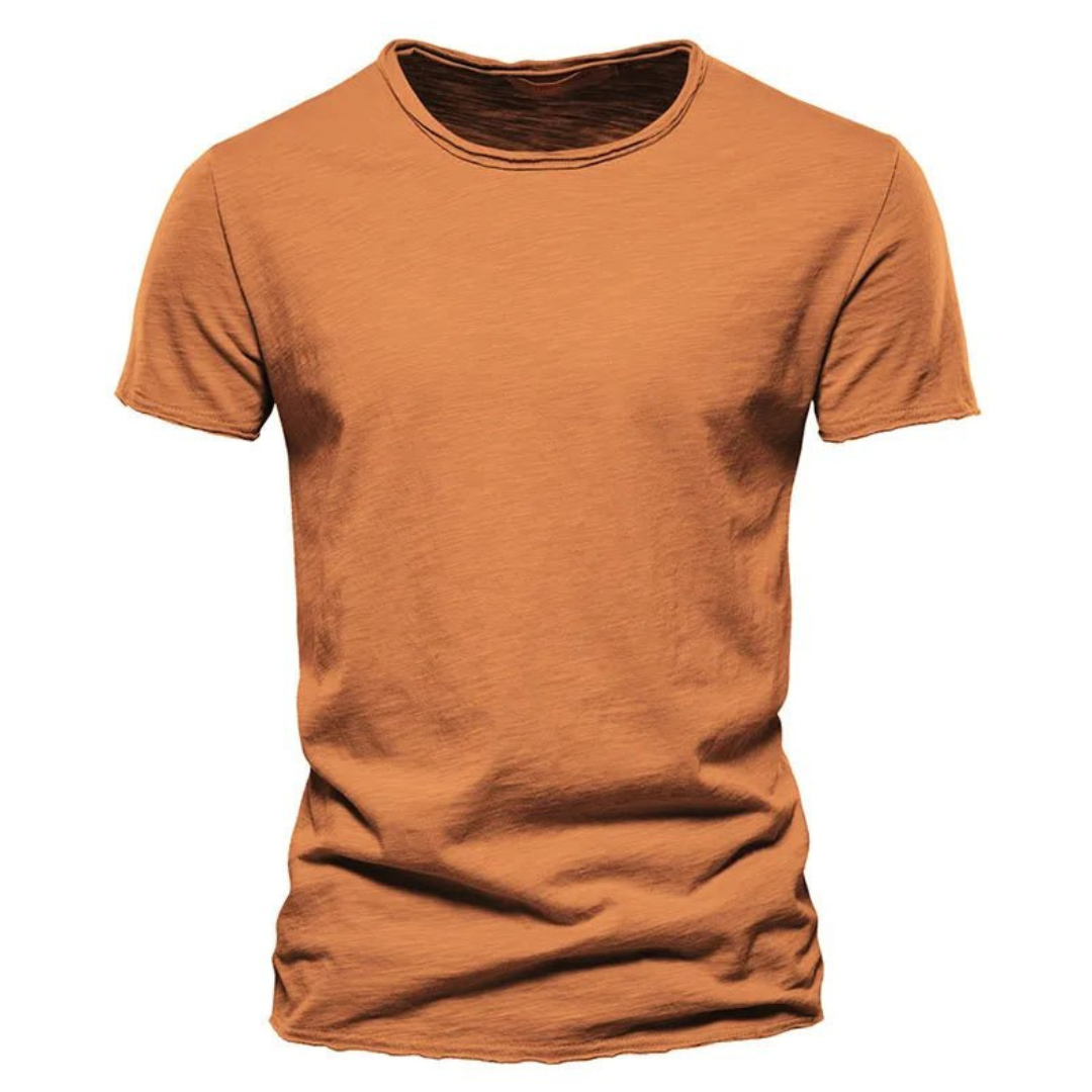 Gabriel | Stilfuld T-shirt med rund hals