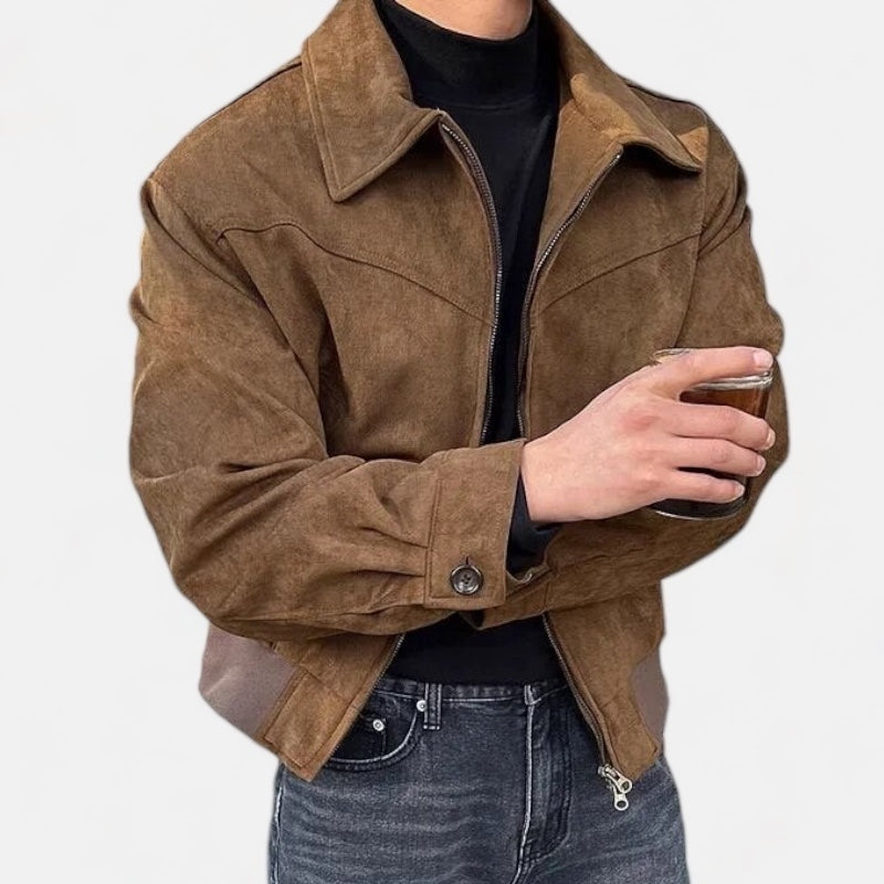 Men's Vintage Leather Jacket Timeless