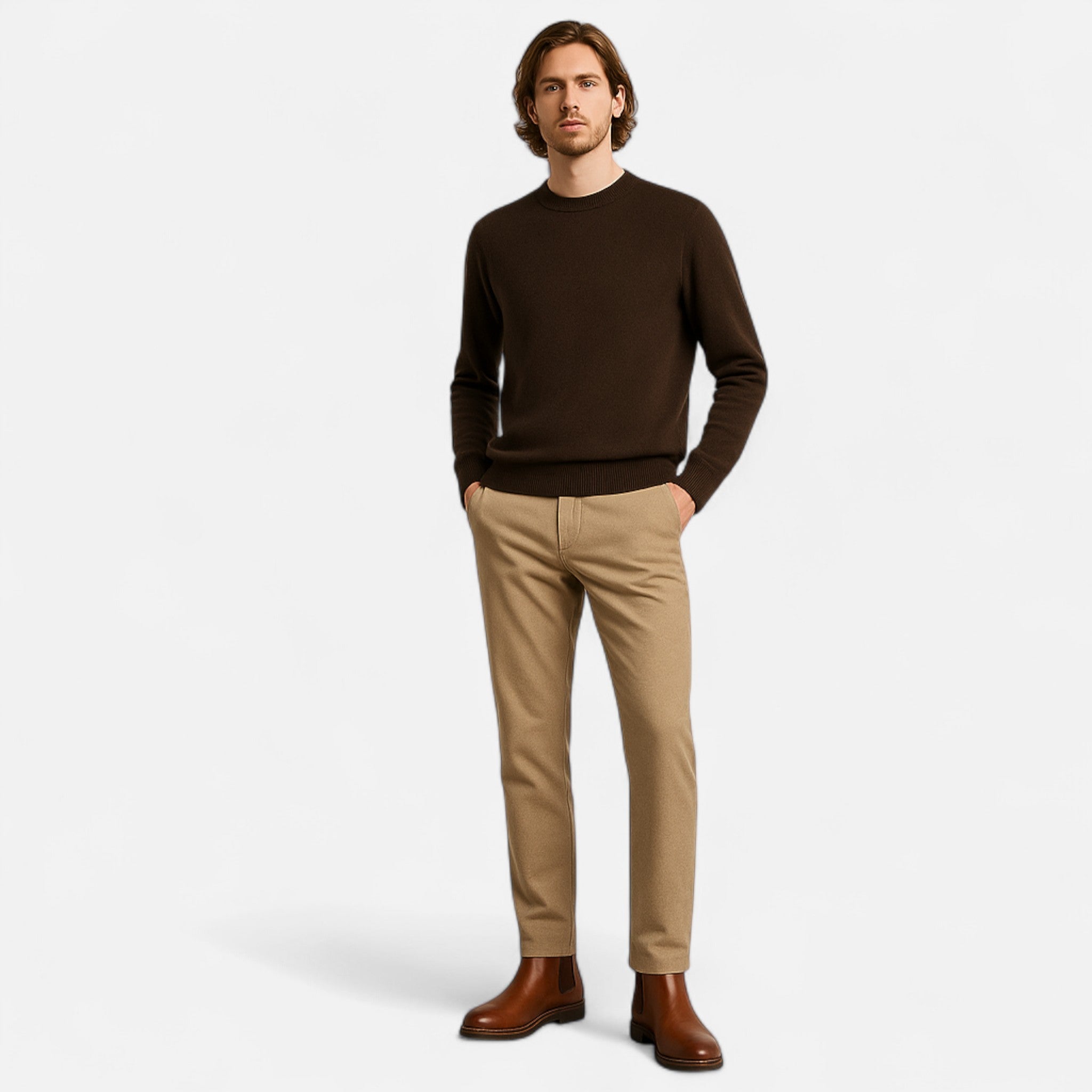 Men's Leather Chelsea Boots Elegant