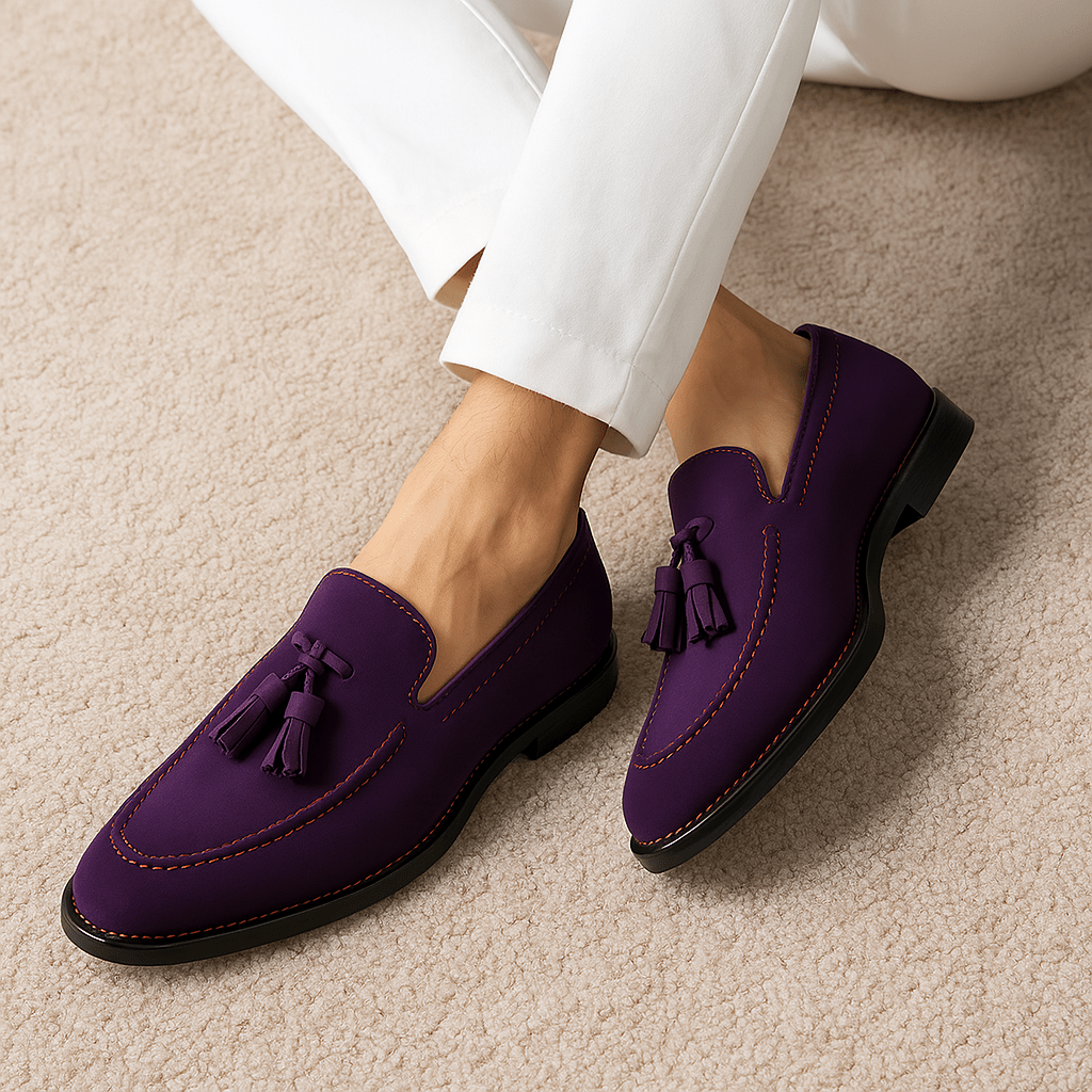 Men's Leather Loafers Brown Refined