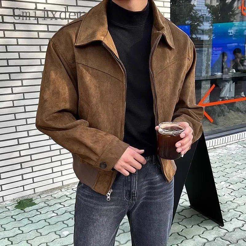 Men's Vintage Leather Jacket Timeless