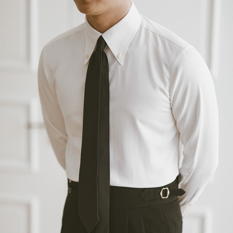 Men's Casual Fit Shirt for Business Use