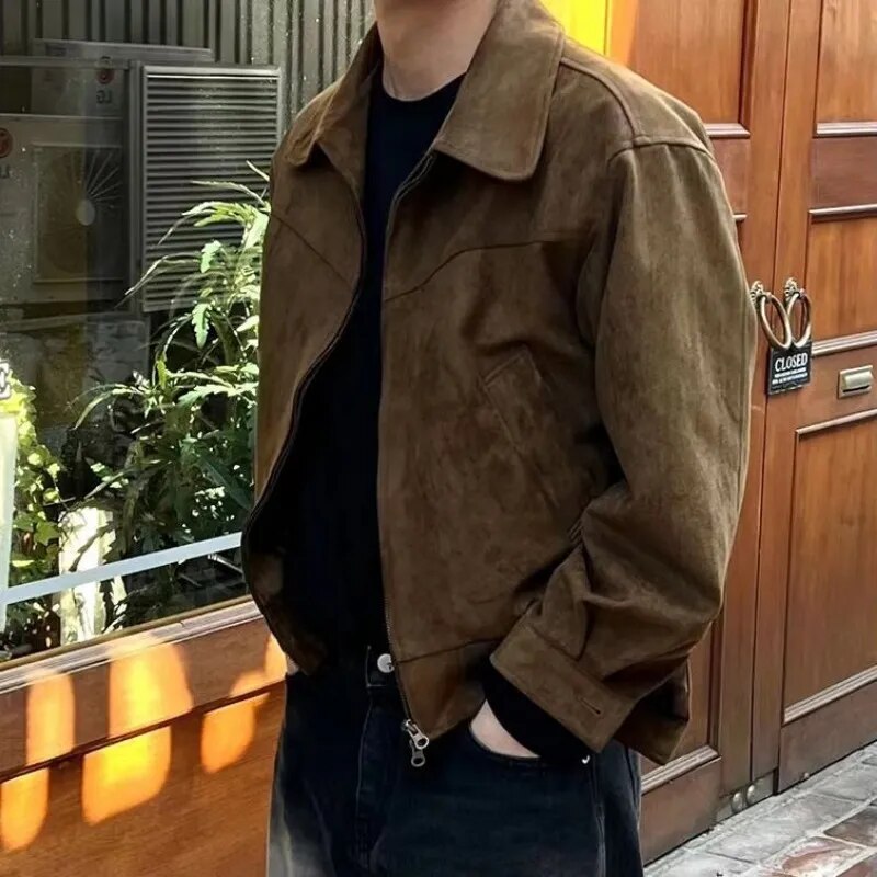 Men's Vintage Leather Jacket Timeless