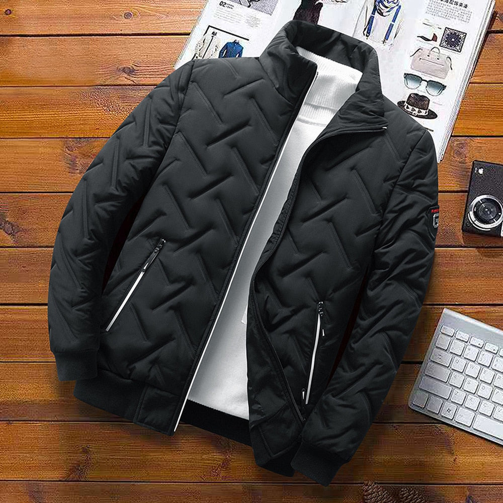 Men's Bomber Winter Jacket Warm