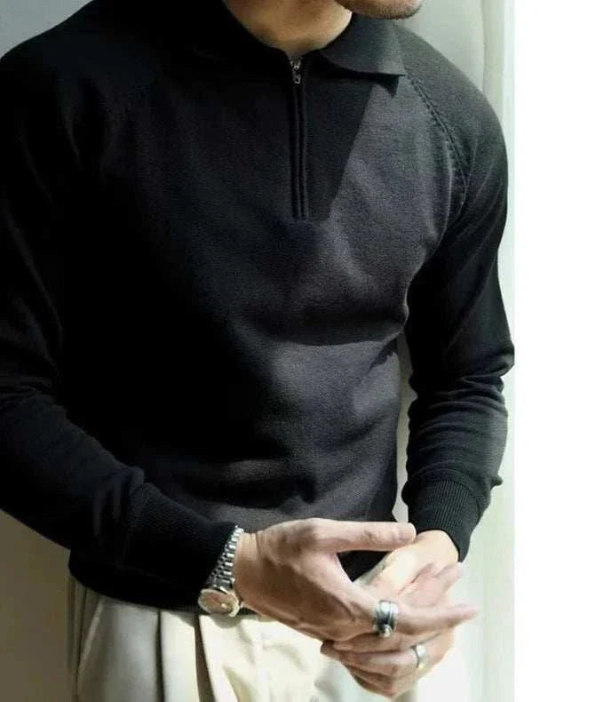 Men's Polo with Classic Collar