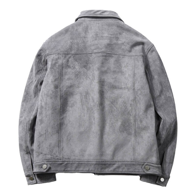 Men's Suede Casual Elegant Jacket