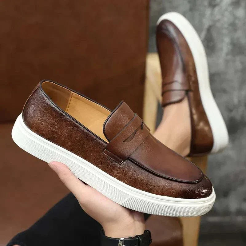 Men's Casual Loafers in British Style