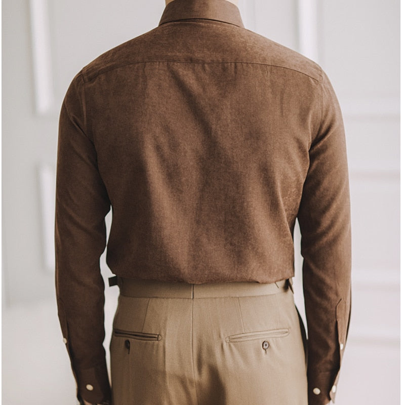 Men's Casual Fit Shirt for Business Use