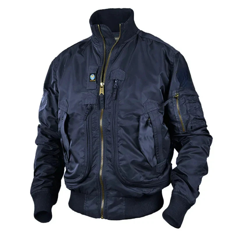 Men's MA-1 Tactical Jacket Functional Versatile
