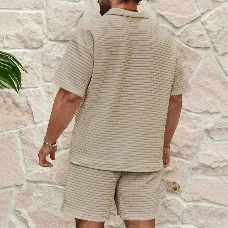 Casual waffle 2 set piece