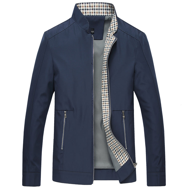 Men's Slim Fit Lightweight Bomber Jacket