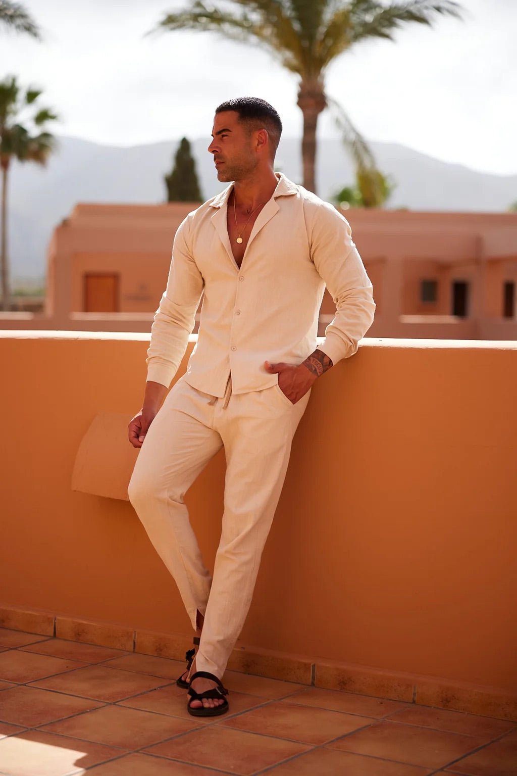 Frederick | Minimalist Relaxed Linen Set
