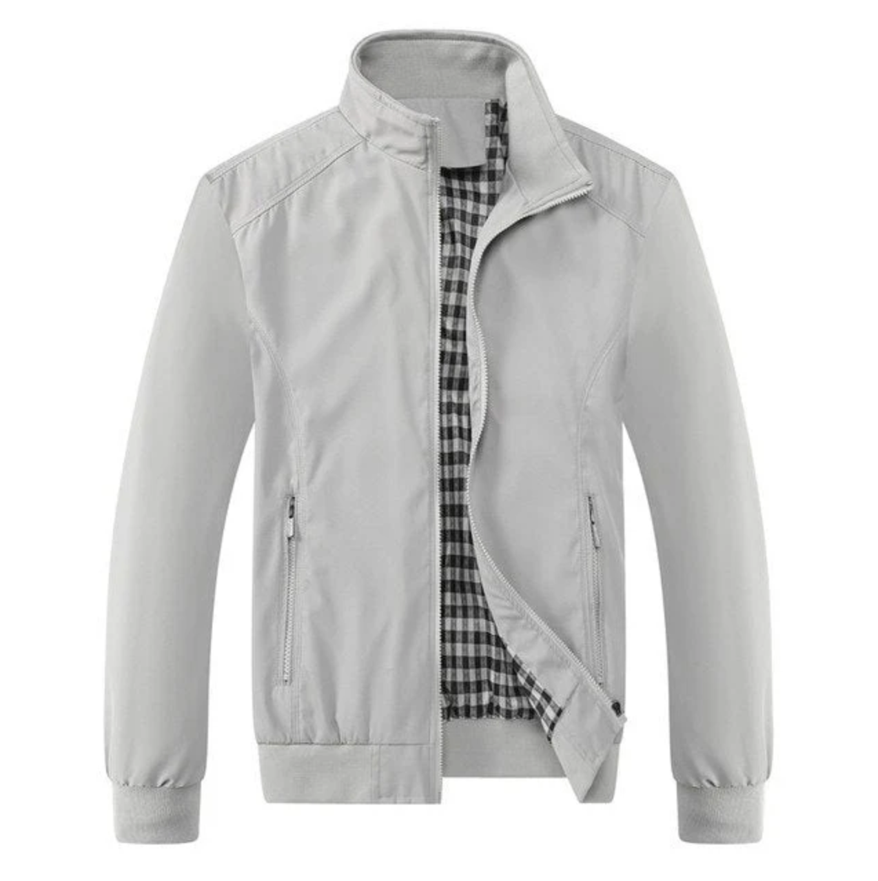 Men's Slim Fit Lightweight Bomber Jacket