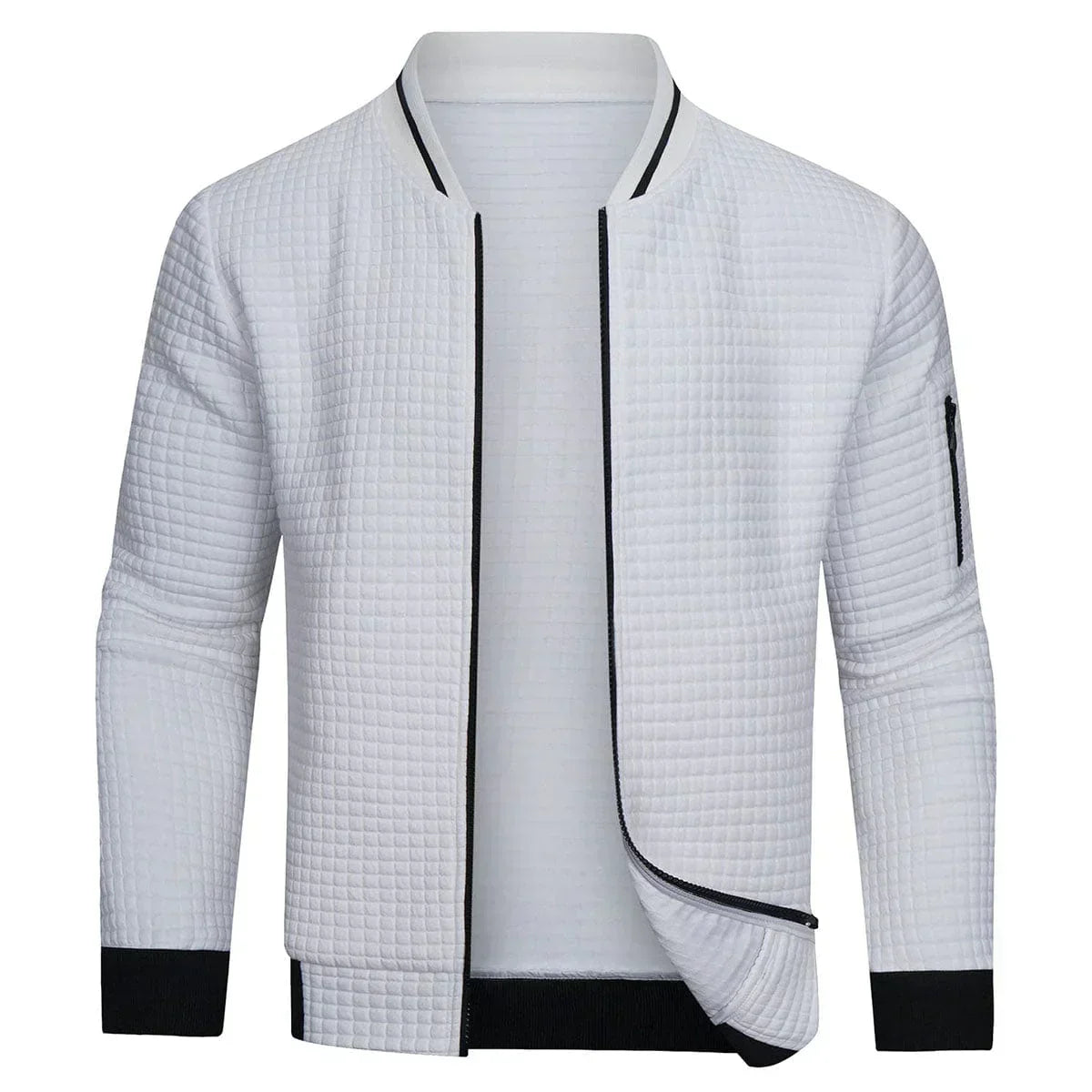 Men's Pullover with Zip Detail