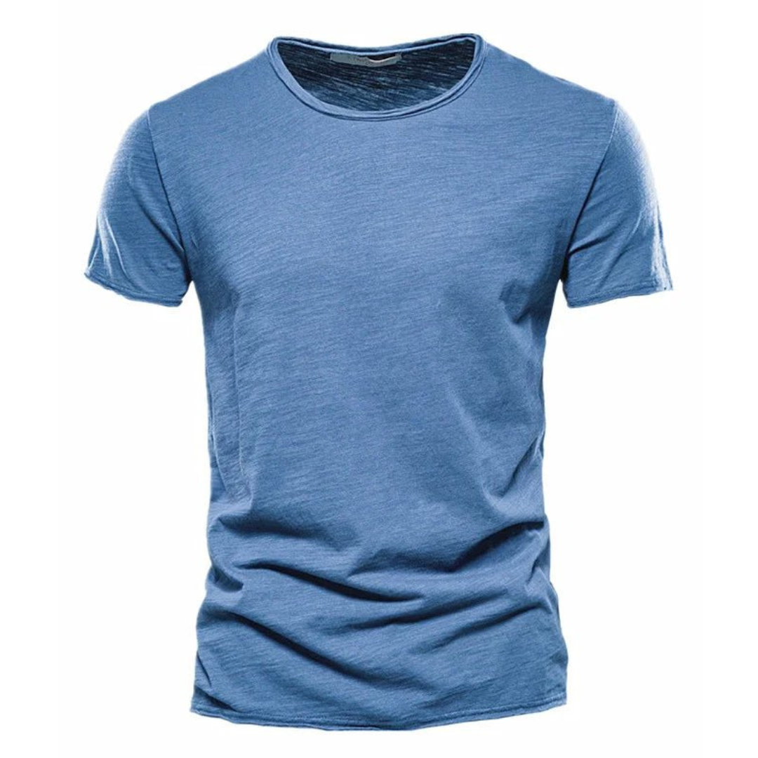 Gabriel | Stilfuld T-shirt med rund hals