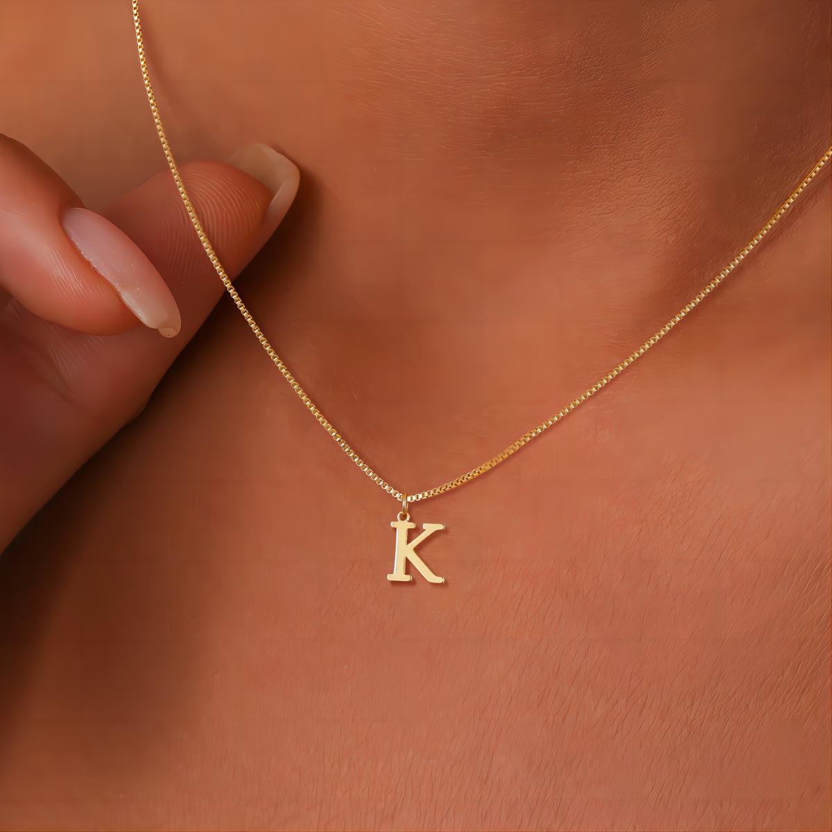 Amelia™ - Romantic Initial Necklace