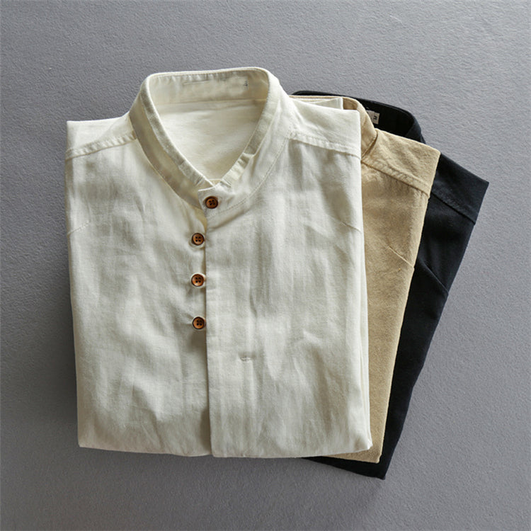 Men's Shirt with Gradient Colour and Classic Look