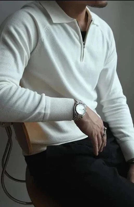 Men's Polo with Classic Collar