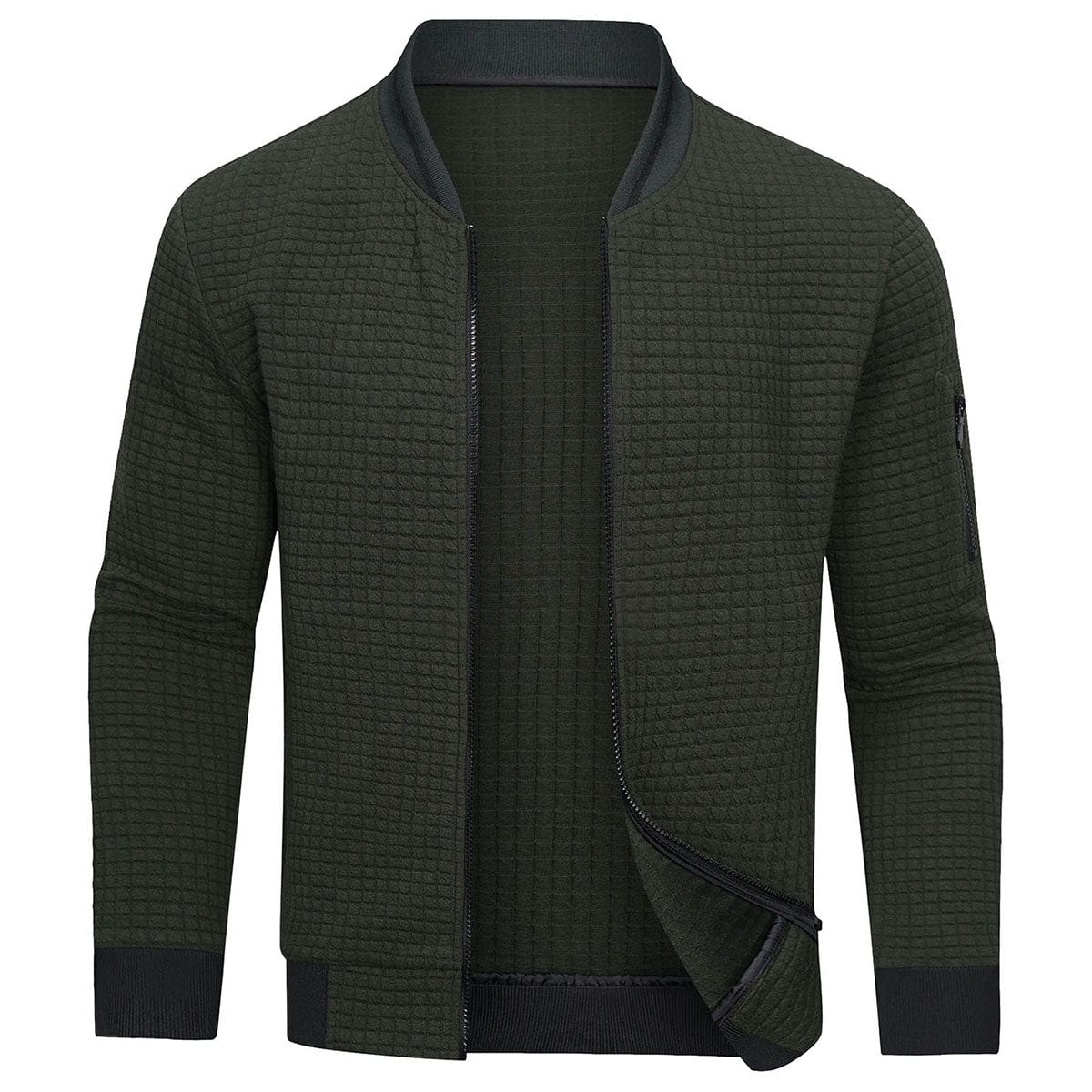Men's Pullover with Zip Detail